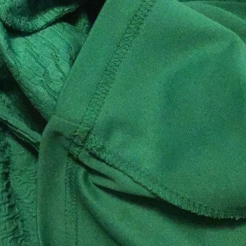 Calvin Klein Green Textured Sleeveless Lined Sheath Dress - Picture 7 of 9